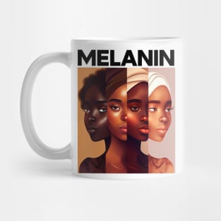 Melanin Shades Women Afrocentric Black Pride Mug